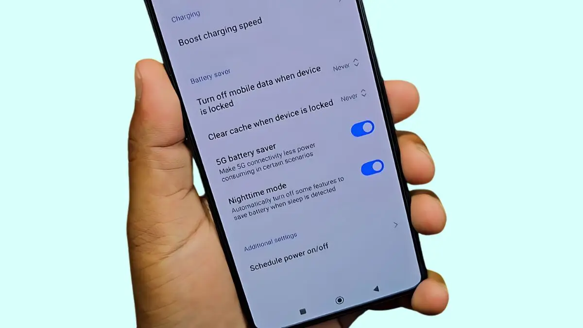 5 ways to solve Poco X6 Pro battery draining issue - Battery Saver