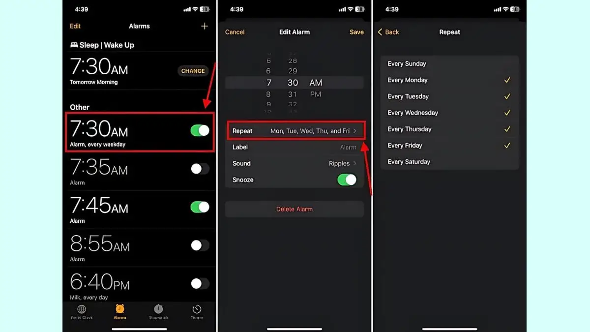 Apple is trying to fix iPhone alarm function problem (Reset alarm settings)