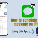 How to Schedule a Text Message on iPhone