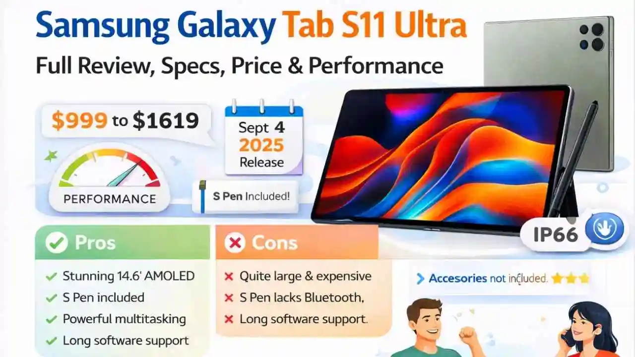 Samsung Galaxy Tab S11 Ultra Full Review