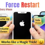 how to Restart iPhone